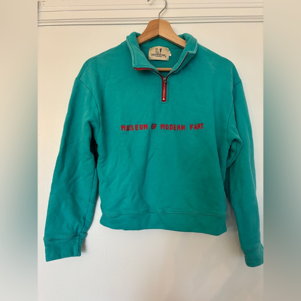 Fashion Brand Company Museum of Modern Fart Pullover
